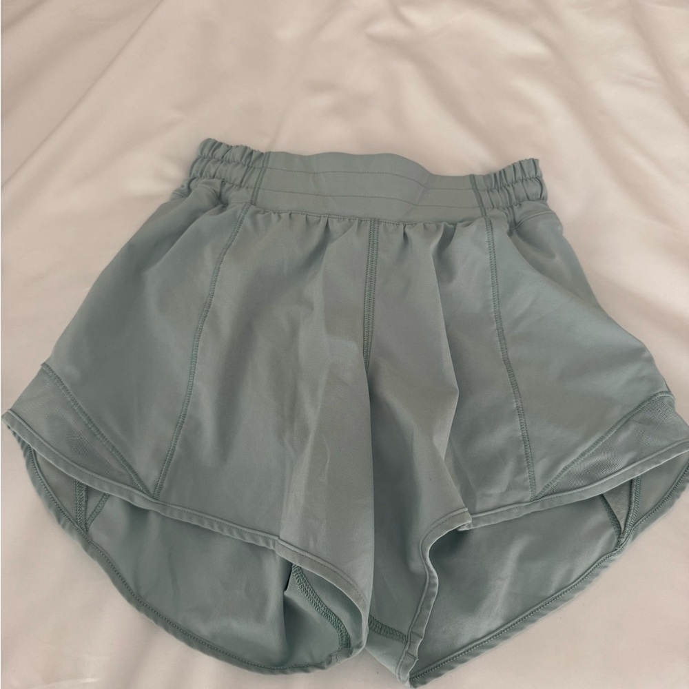 Women's Light Green Shorts